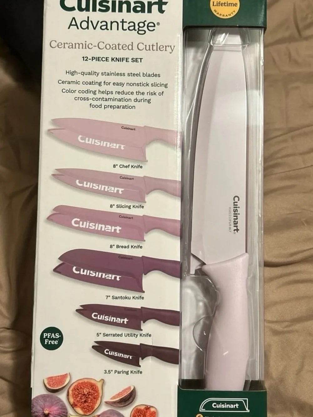 Cuisinart Advantage Ceramic 12-Piece Knife Set